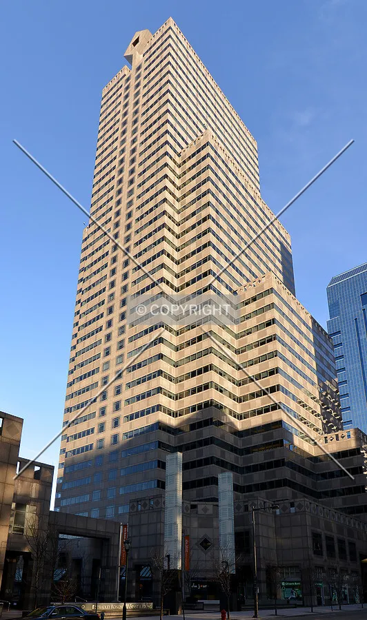 View from the southwest on Market Street