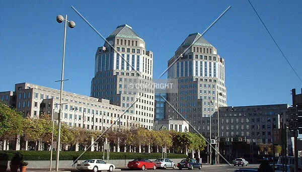 View to the northeast from 5th Street