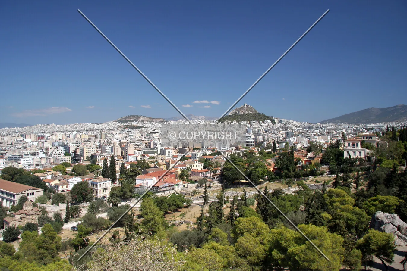 Elevated view