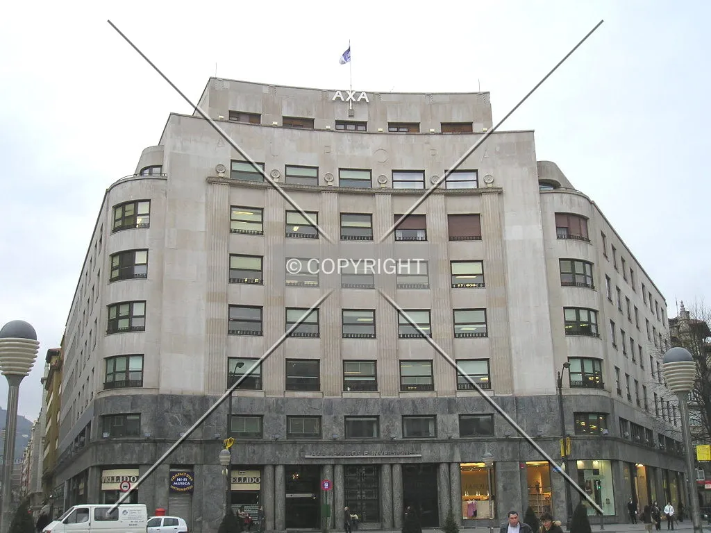 View from Moyua Plaza