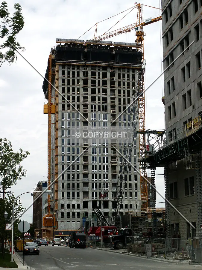 View from 13th Street looking west