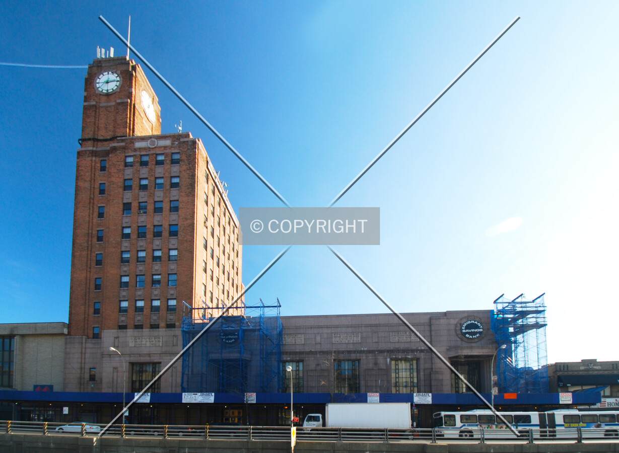 View across Grand Concourse