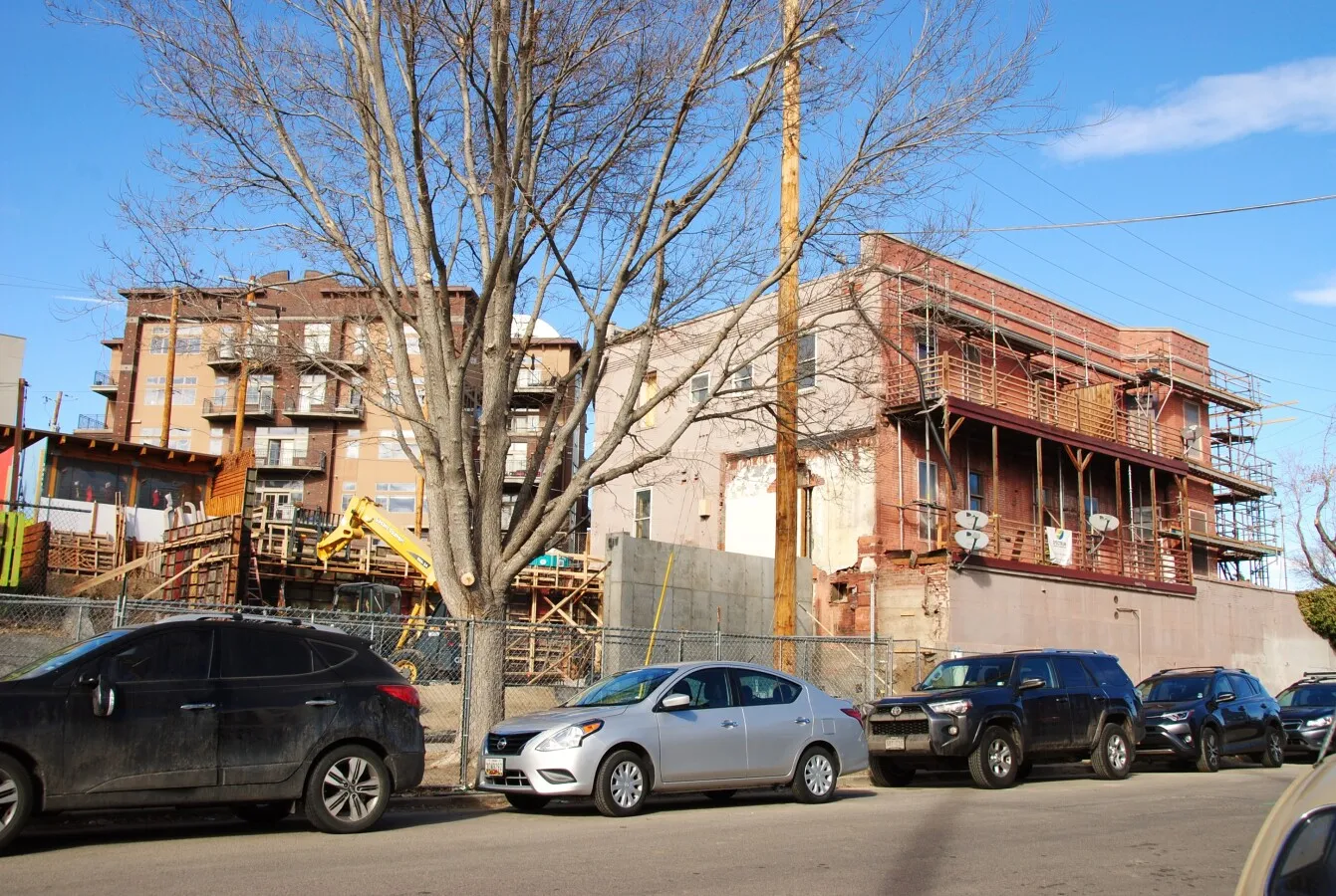 View from the south