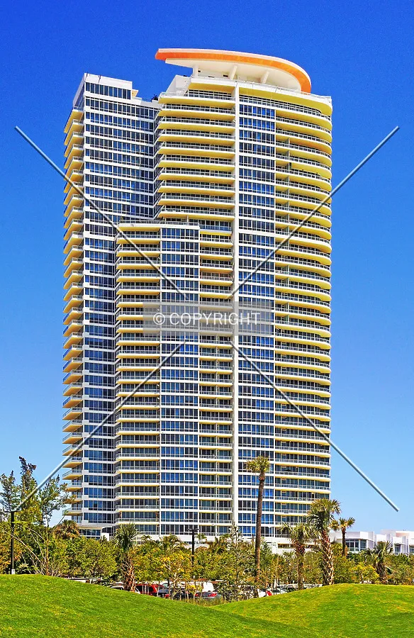 Continuum on South Beach, South Tower, Miami Beach, Florida, U.S.A.