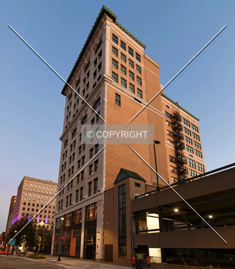 View from the southeast