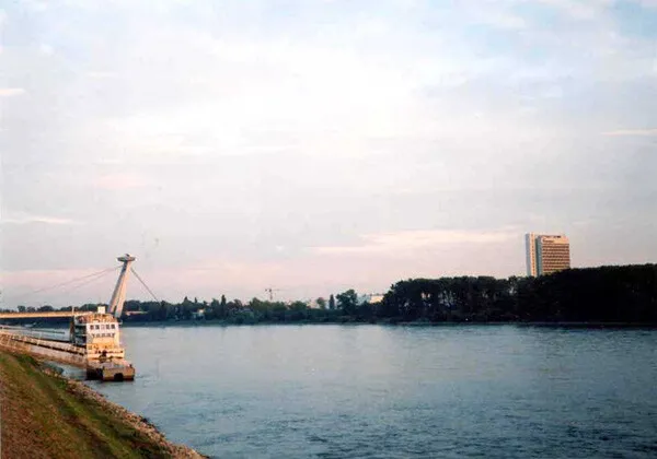 View over the river