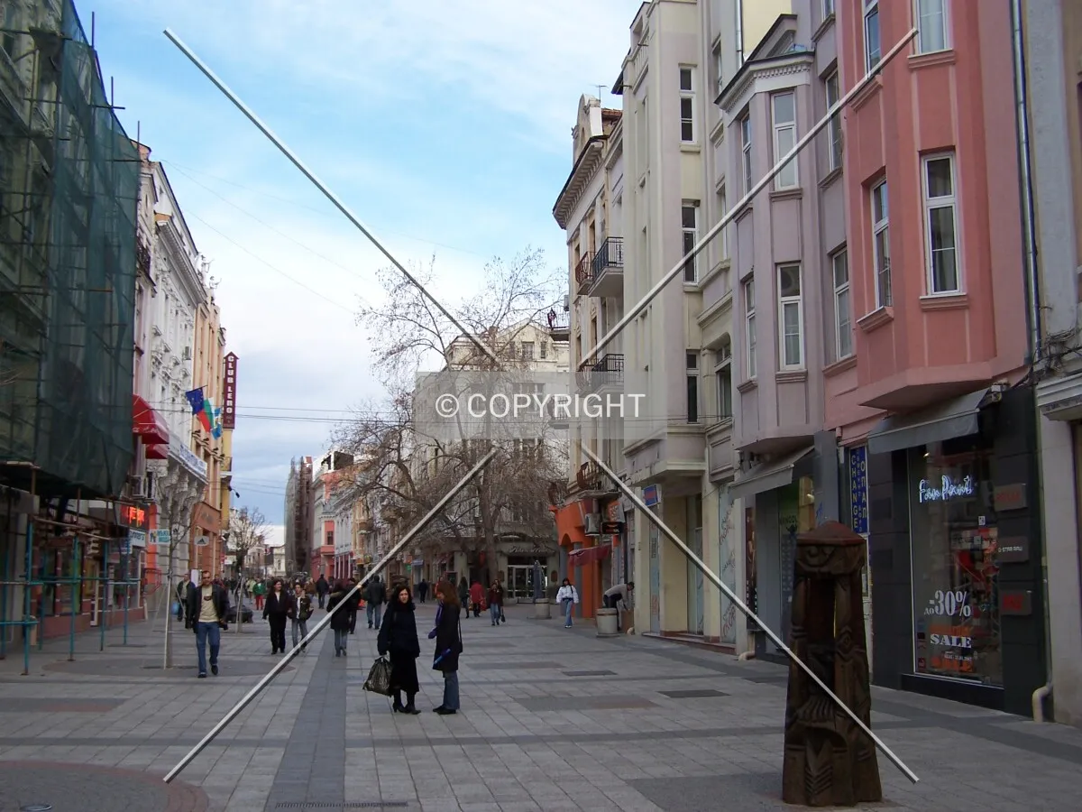 The main street