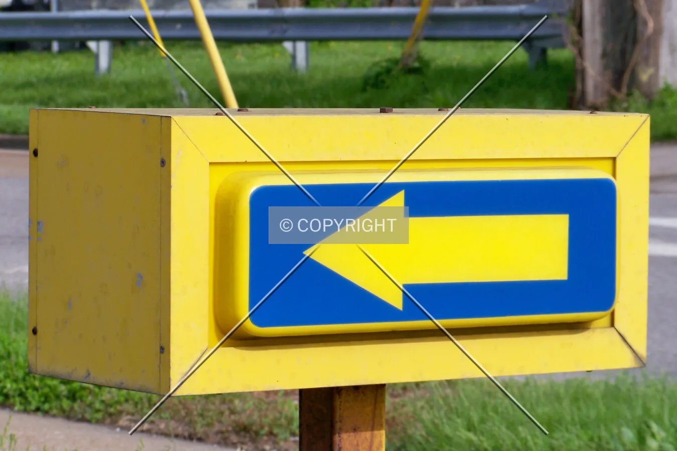 Entrance sign