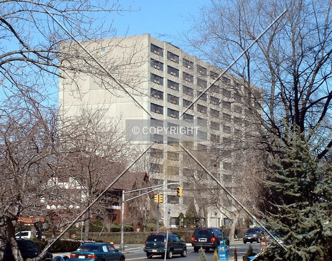 View from the south across Passaic Avenue