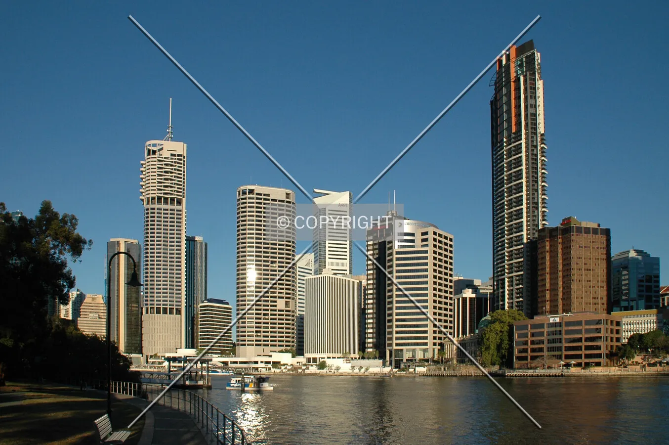 View from the Kangaroo Point riverbank