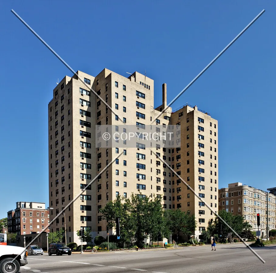 View from the northwest; July 13, 2019