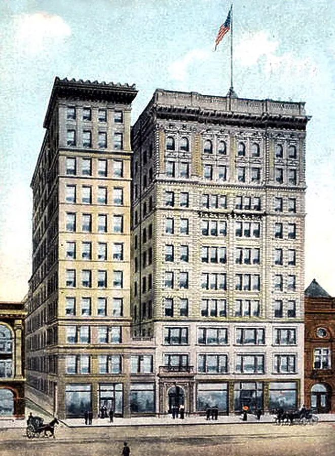 Vintage view from the east