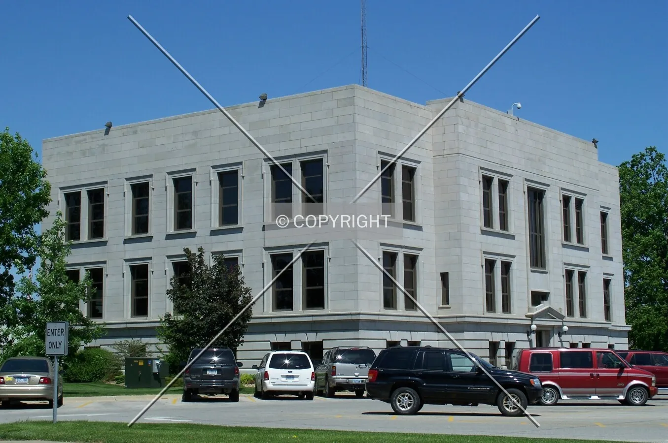 View from the southwest