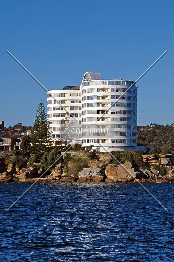 As seen from the harbour