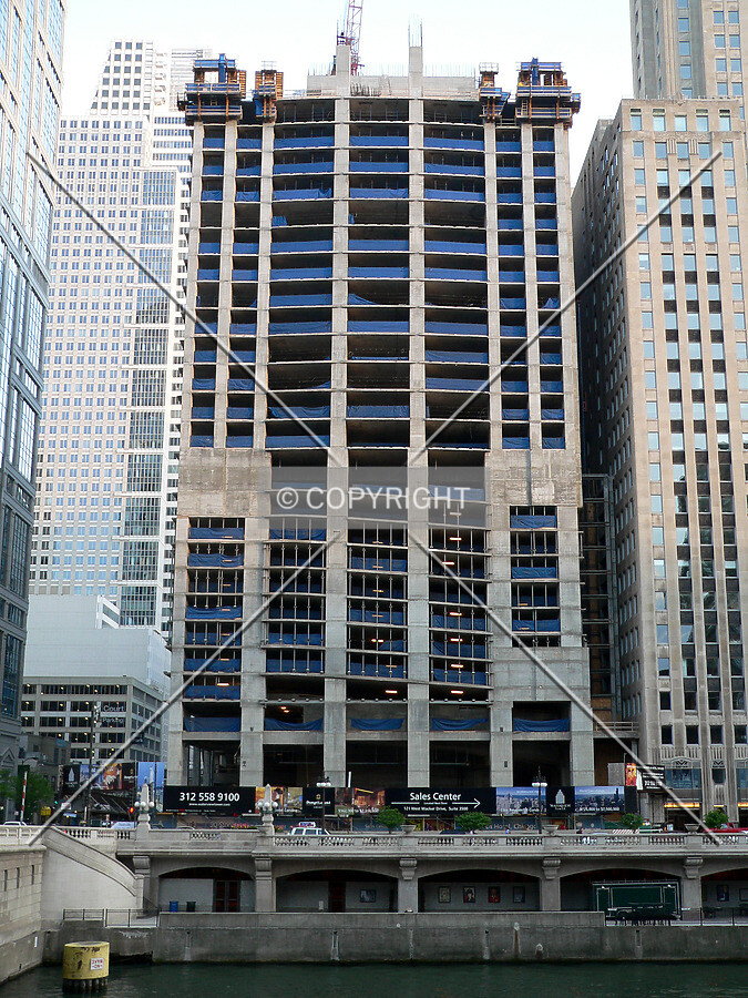 View to the south from the Reid Murdock Building riverwalk