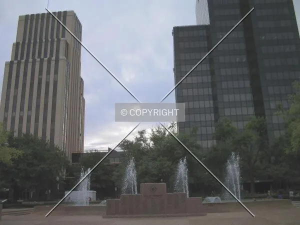 Fountain Plaza in downtown