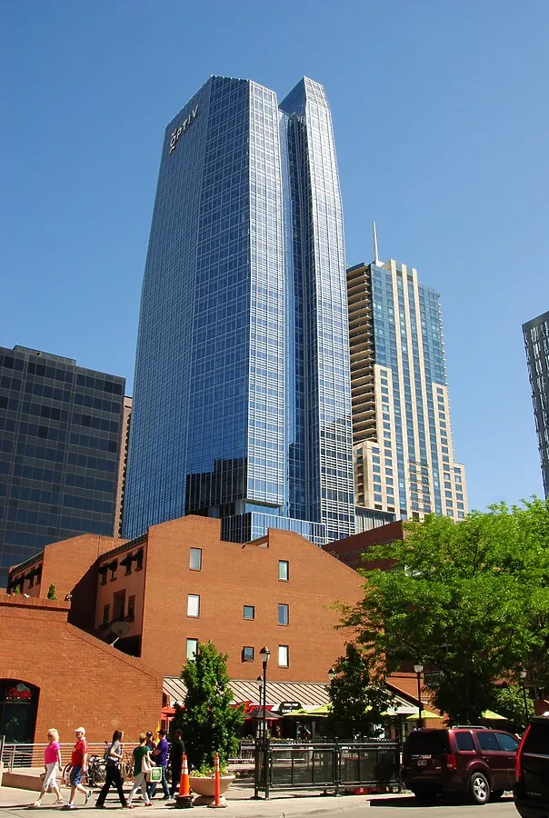 View from the north
