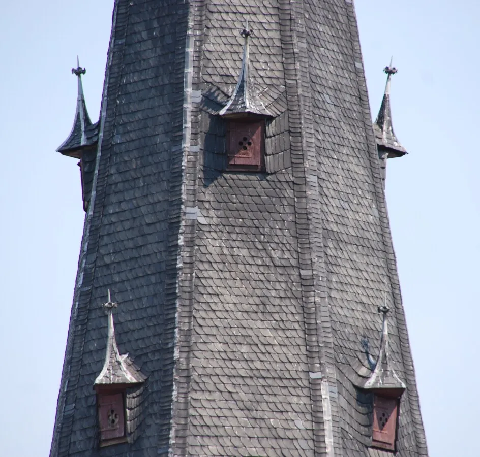 Details of the church spire
