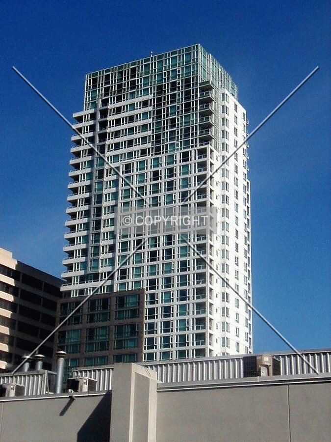 View from Robson and Burrard