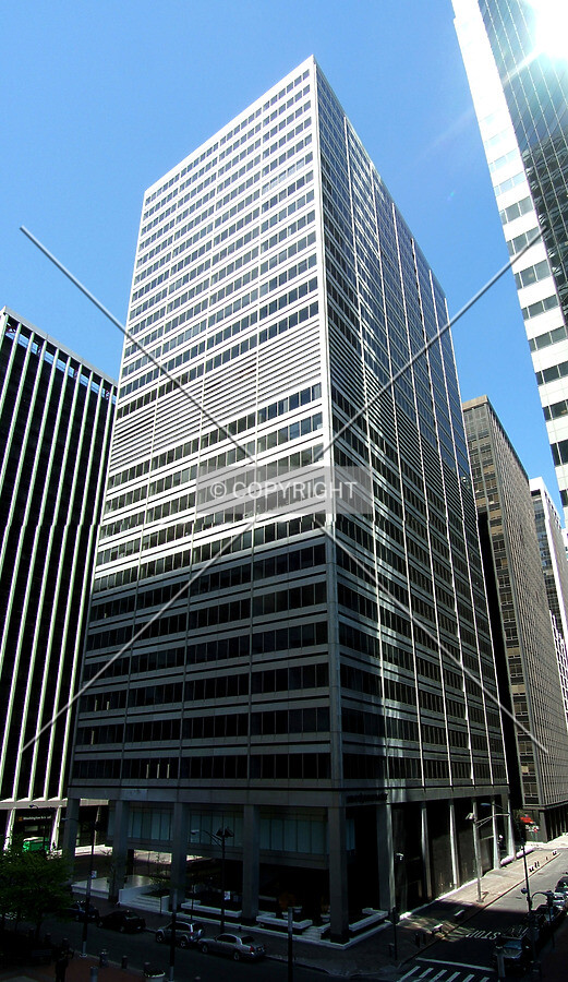 View from the southwest along Front Street