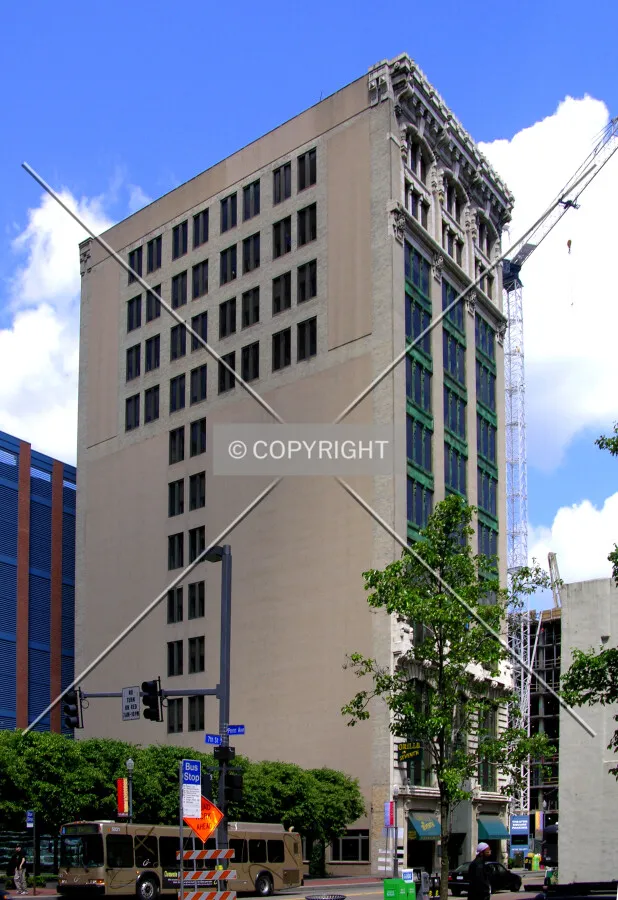 Looking northwest from Penn Avenue