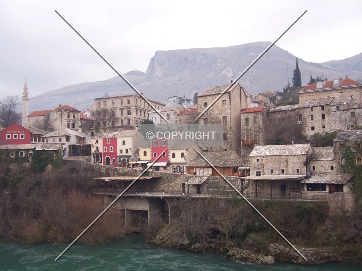 View from Neretva river