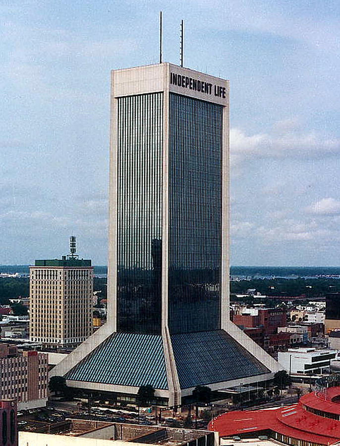 Vintage view from the southwest