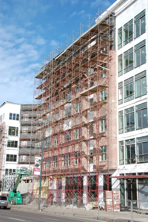 View from the southeast