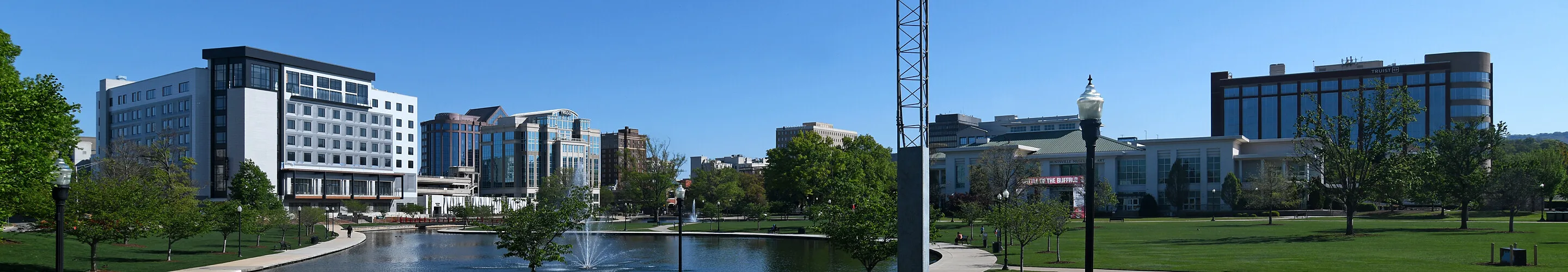 Downtown from the south