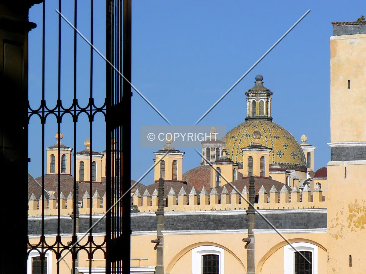 Main dome as seen from the west