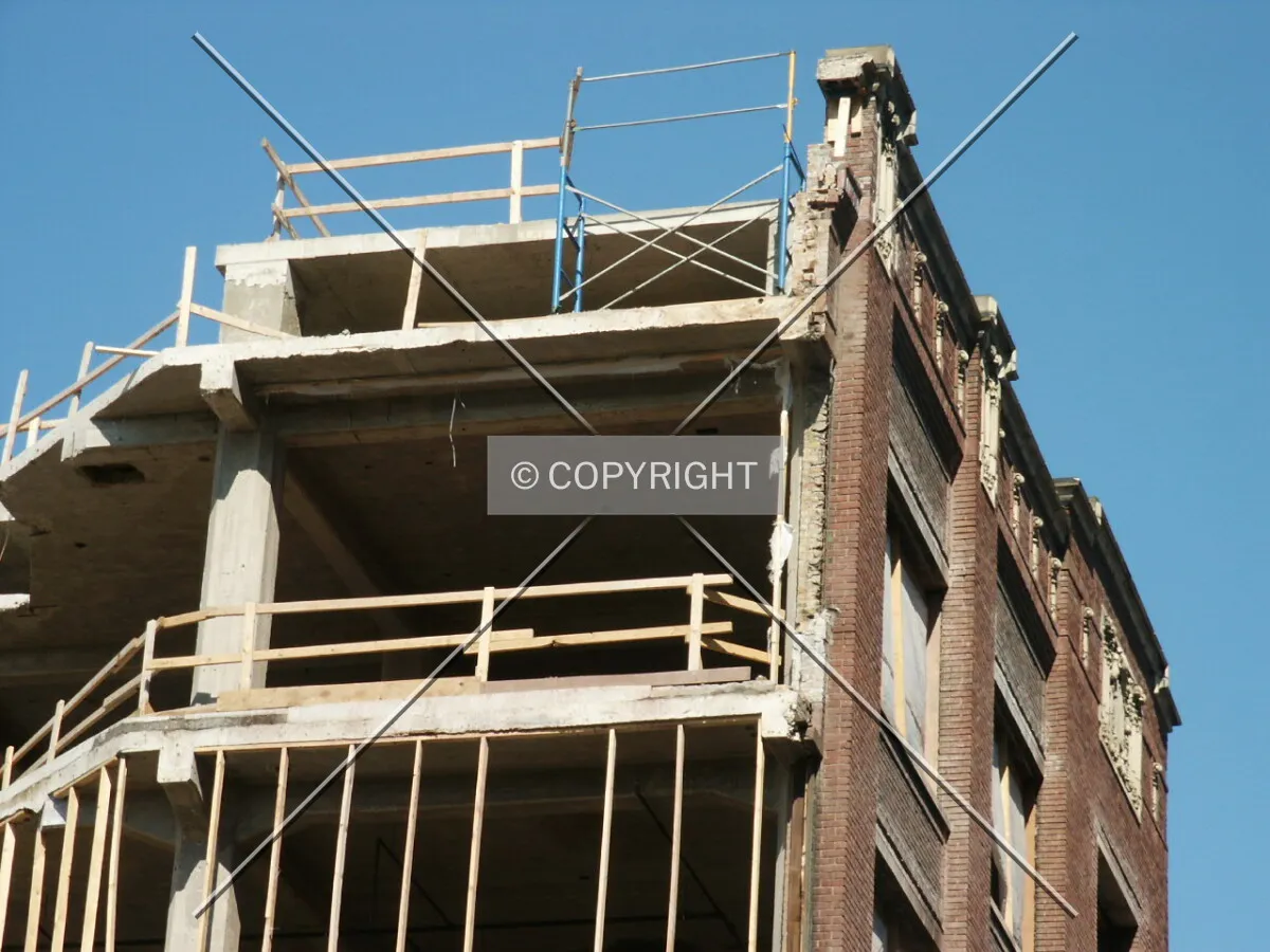 Upper southwest corner of the loft structure