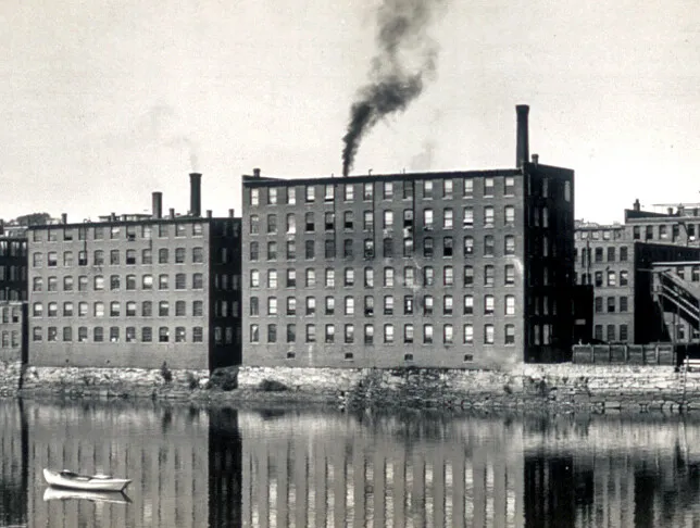 Vintage view from the southeast