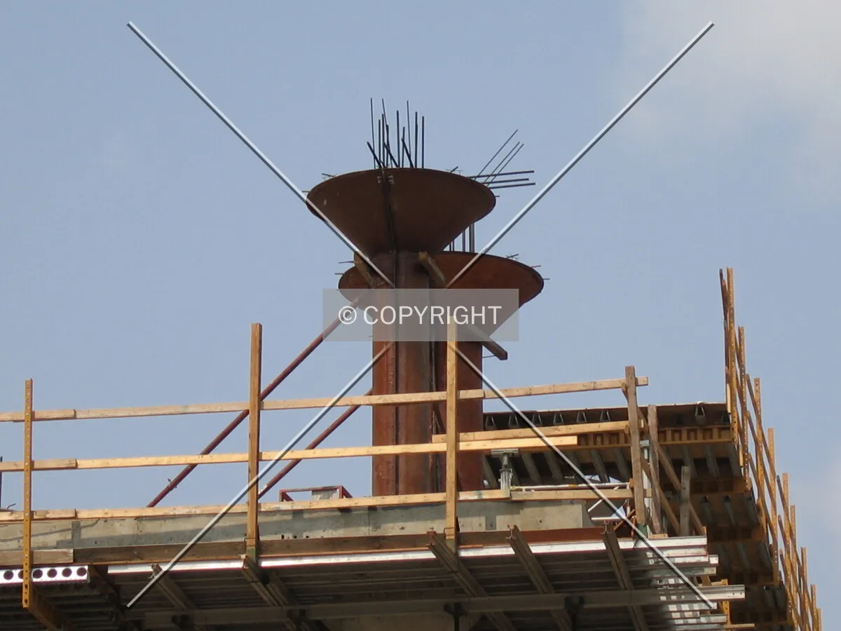 Formwork for mushroom columns