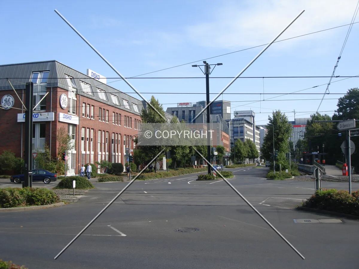 As seen from Hansaallee