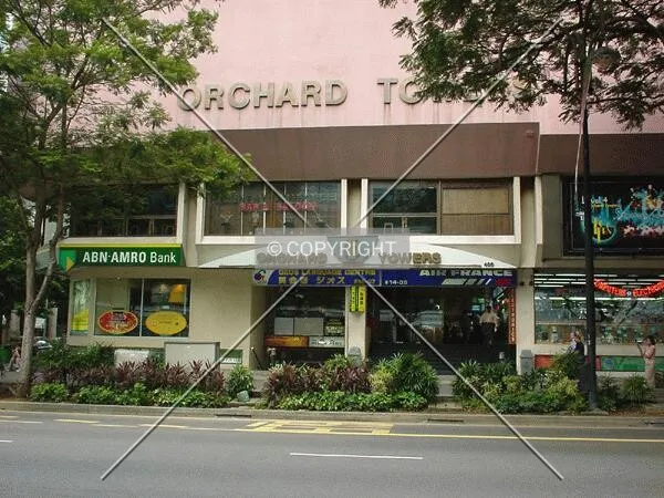View of the entrance