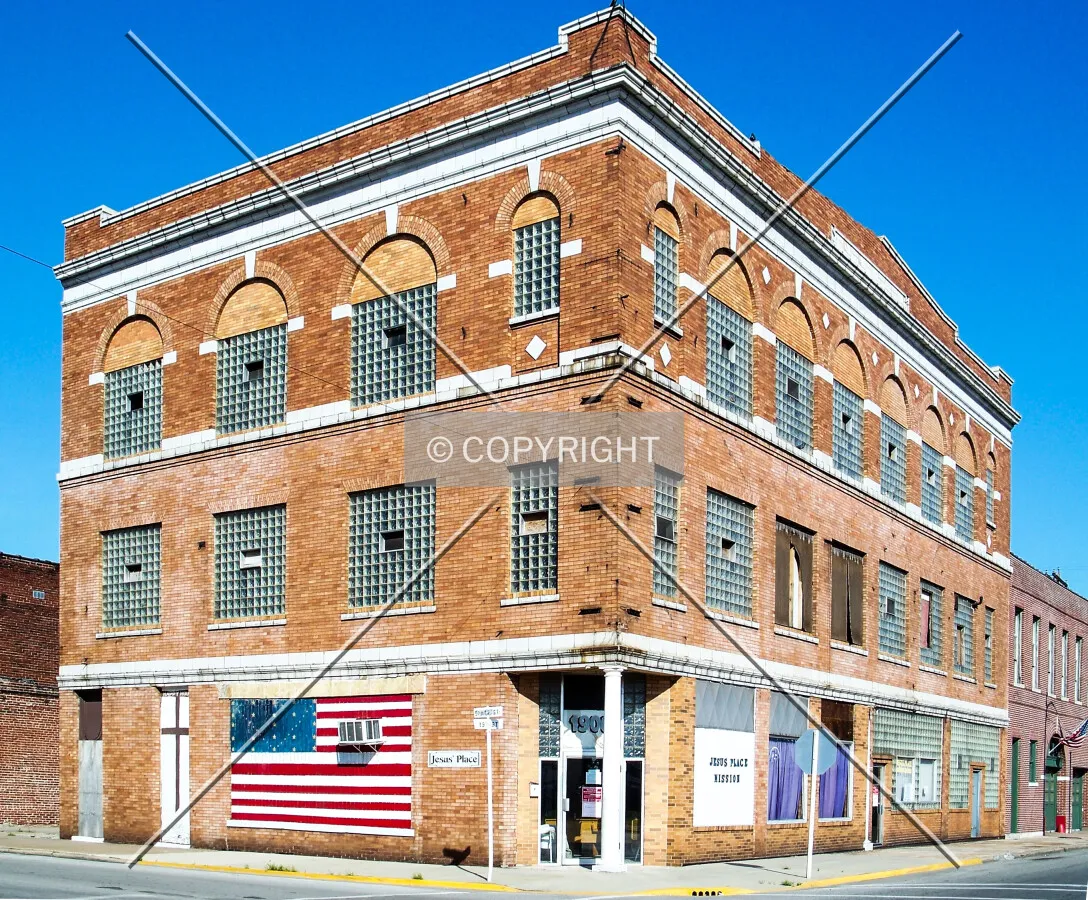 View from the northwest; May 14, 2007
