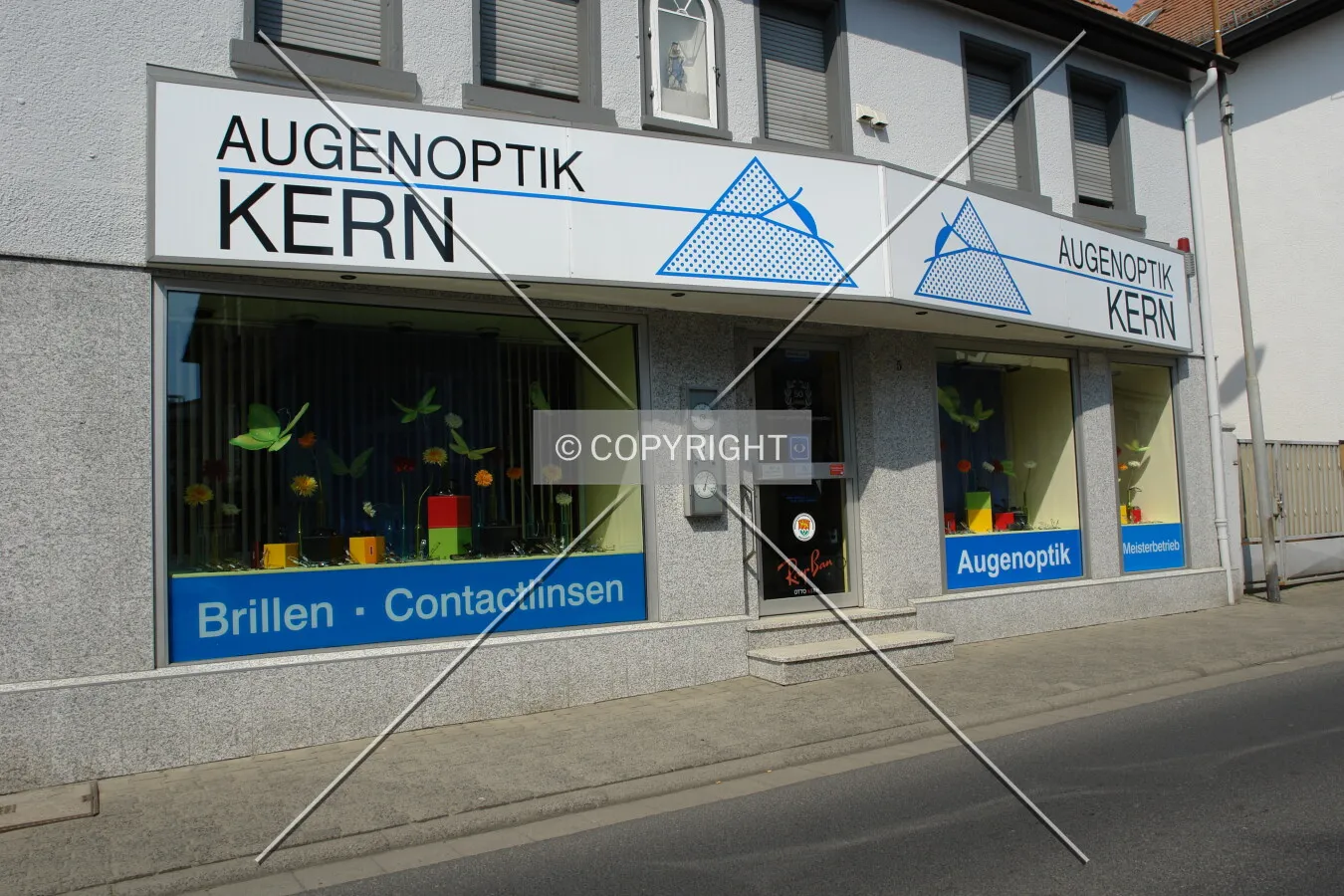An eyewear store
