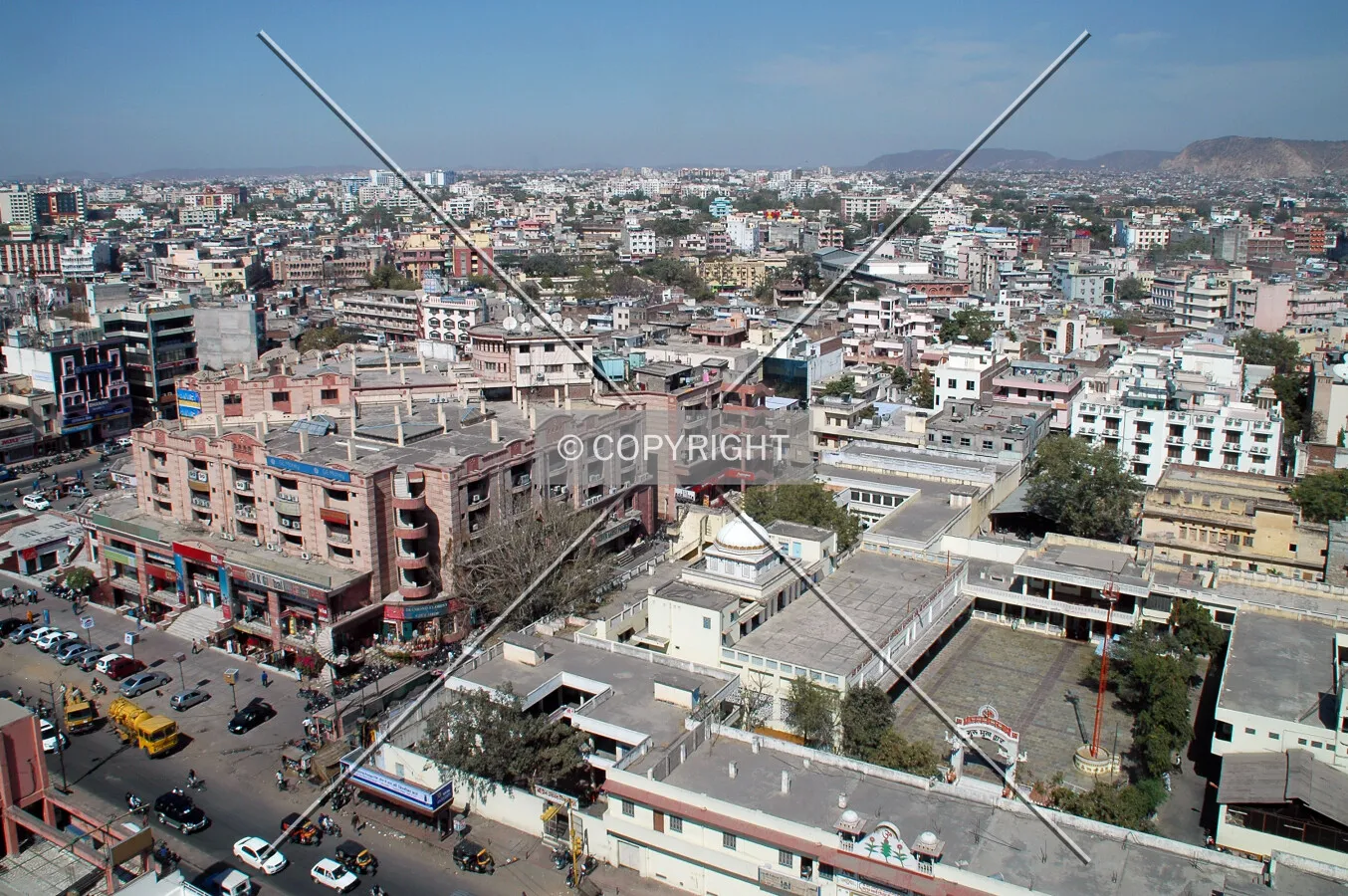 View to the northwest from Om Tower