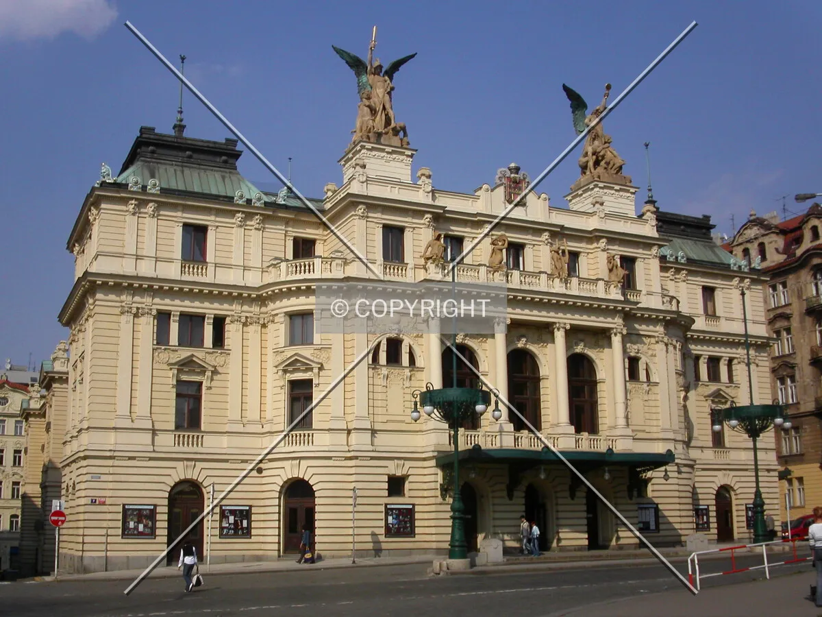 The theater as seen from the south