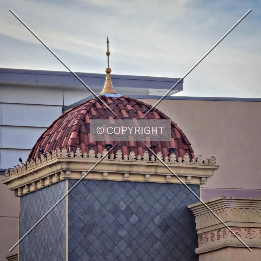 Roof of the former Cheesecake Factory; October 29, 2024