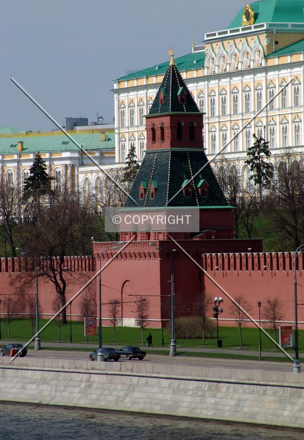 View from The Bolshoy Moskvoretsky Bridge