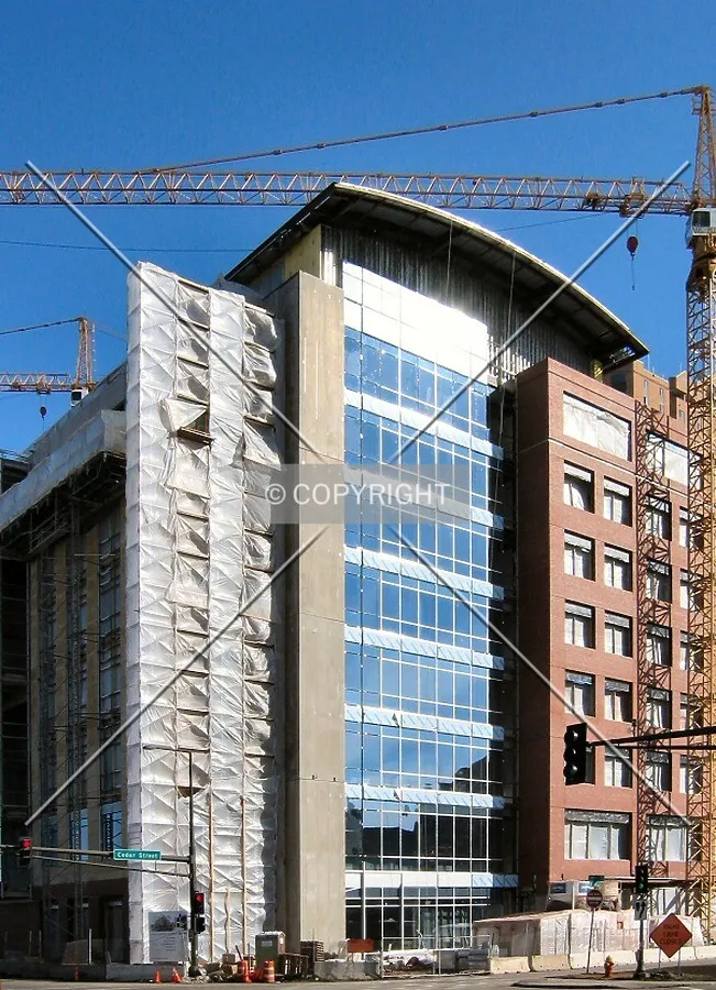 View to the east from East 11th Street
