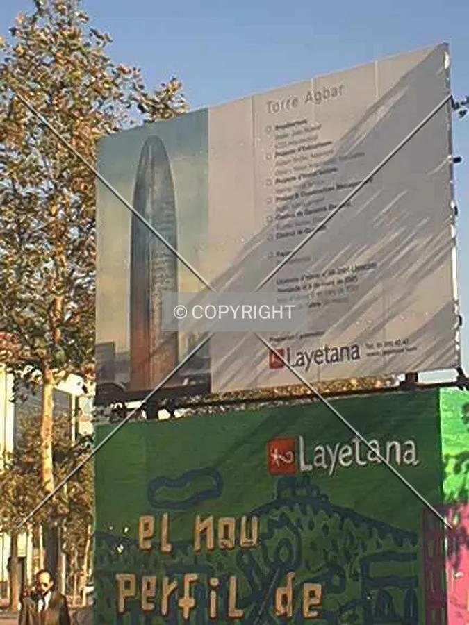 Construction billboard