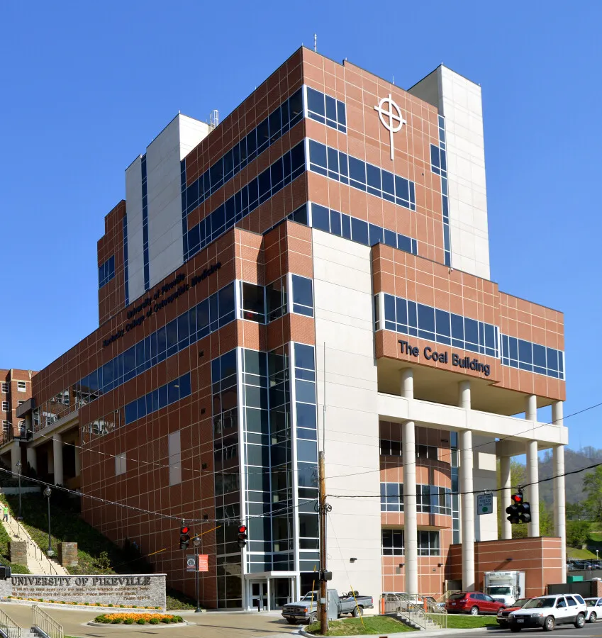 View from the southeast