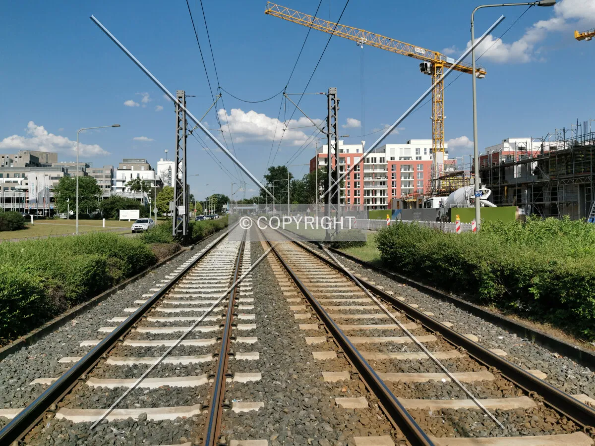 Tram tracks