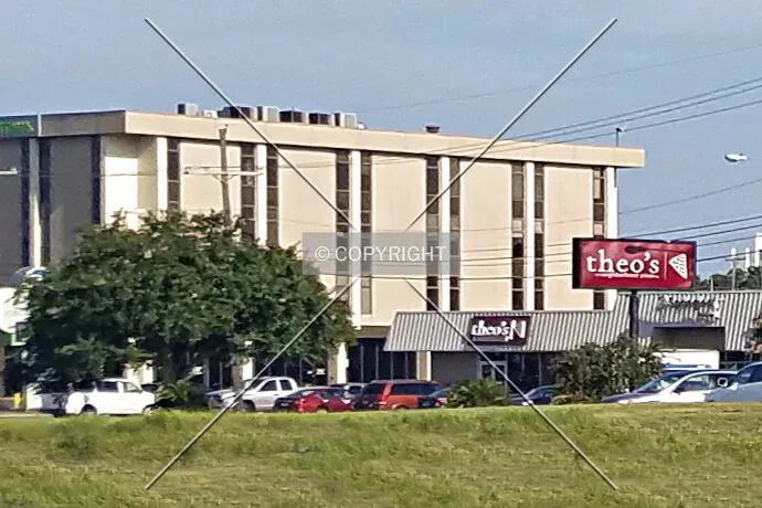 Distant view from the southeast; August 24, 2016
