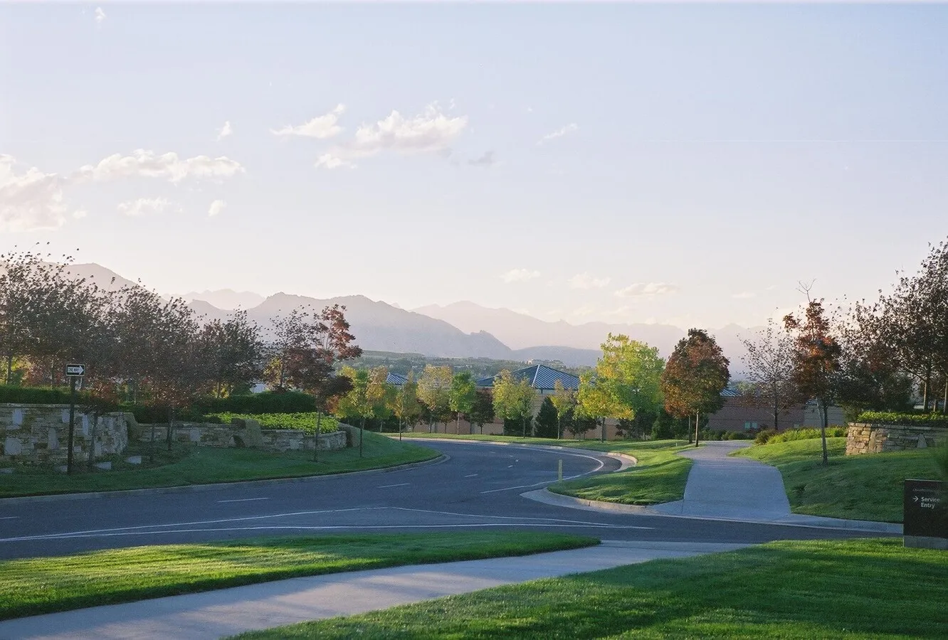 View to the northwest