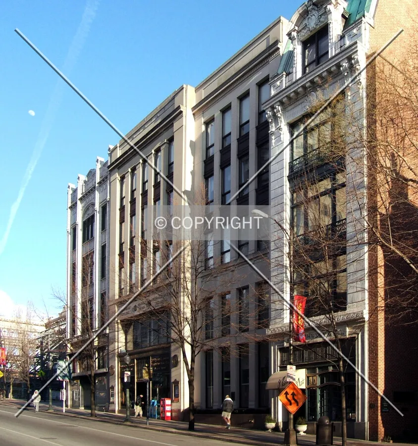 View from the northwest across King Street