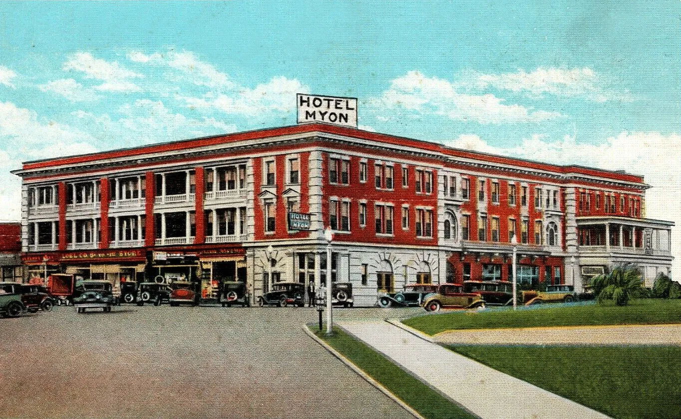 Vintage view from the northeast