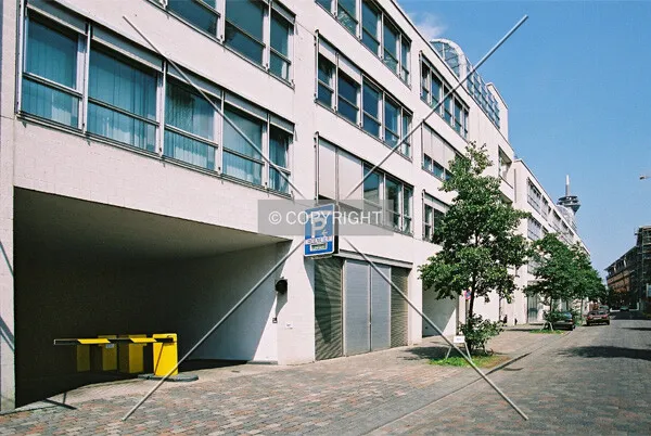As seen from the street Zollhof